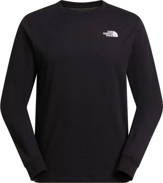 The North Face Evolution Box NSE Regular Long Sleeve Longsleeve f&uuml;r Herren | schwarz