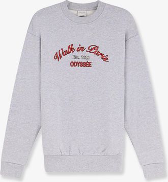 Walk In Paris Felpa con logo ricamato frontale - WALK IN PARIS - gender_Man