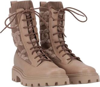 Tod's Womens Natural Boot, Size 10
