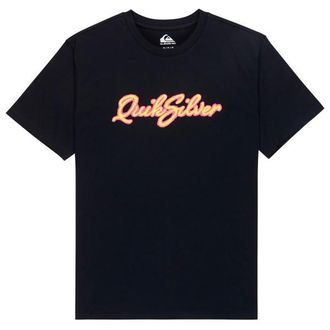 Quiksilver Malibu S/S T-Shirt f&uuml;r Herren | schwarz