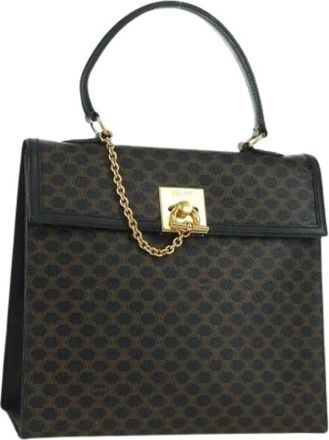 Celine Pre-owned Handbags, female, Multicolor, Size: ONE SIZE Pre-owned Vintage Macadam Hand Bag