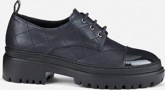 AGL Mary Quilted Lace Up in Night at Nordstrom, Size 36.5