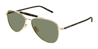 Saint Laurent SL 864 003 Mens Sunglasses Gold Size 57 - Free RX Lenses - Free RX Lenses