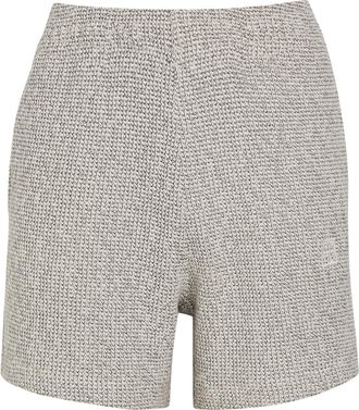 Anine Bing Kam Marled Cotton-blend Shorts - Multicoloured - S (UK8-10 / S)