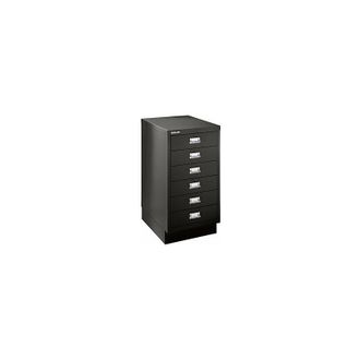 Bisley MultiDrawer della 39&ordf; serie con zoccolino uni A3