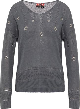 Mymo Gebreide trui Dames antraciet