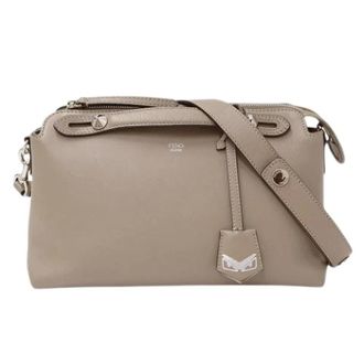 Fendi Pre-owned Cross Body Bags, female, Gray, Size: ONE SIZE Pre-owned Vintage Cross Body Bag