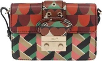 Valentino Pre-owned Cross Body Bags, female, Multicolor, Size: ONE SIZE Pre-owned Glam Lock Shoulder Bag