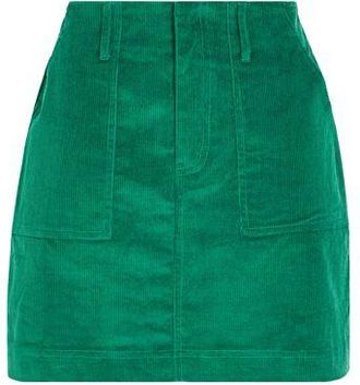 8 by YOOX CORDUROY MINI SKIRT