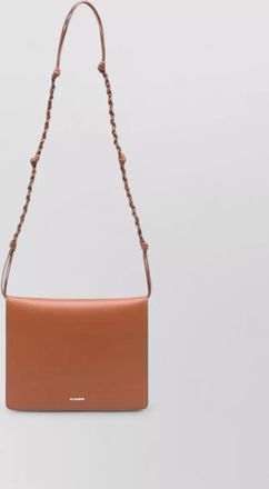 Jil Sander leather crossbody bag