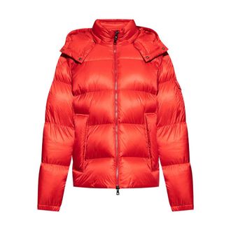 Moncler Outerwears Rosso-Uomo