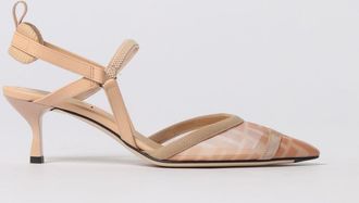 Fendi Slingback Colibri Fendi in nylon e pelle