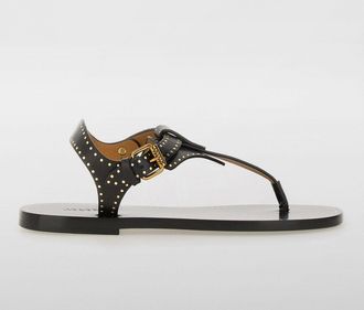 Isabel Marant Sandalo Jooni Isabel Marant in pelle con micro borchie