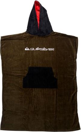 Quiksilver Hoody Towel Surf Poncho f&uuml;r Herren | schwarz