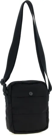 Stone Island Nylon Metal Fabric Crossbody Bag - Black