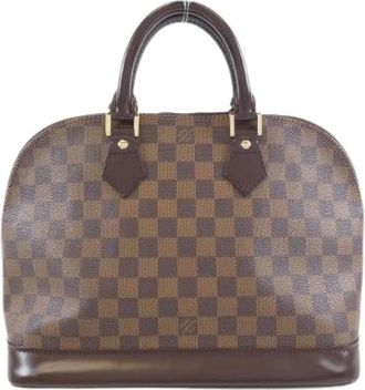 Louis Vuitton Pre-owned Handbags, female, Brown, Size: ONE SIZE Pre-owned Canvas handbags