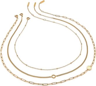 Olivia Burton Collana Illusion Stacking - Oro