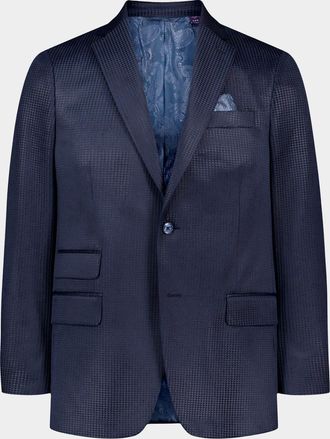 Robert Graham Mens Colden Velvet Houndstooth Blazer