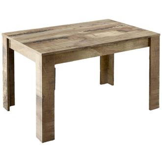 Dmora Mesa Extensible Takumi, Extensible, Hecho En Italia, 90x137x79h Cm Marr&oacute;n Acacia