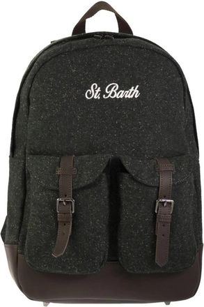 MC2 Saint Barth Tweed Rugzak - Heren - Rugzakken - Grijs - ONE Size - Tweed - Tassen