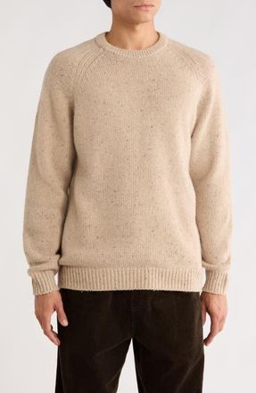 Carhartt Work in Progress Anglistic Sweater in Speckled Fleur De Sel at Nordstrom, Size Xx-Large
