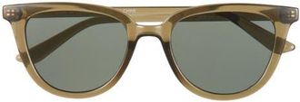 BP. Cat Eye Sunglasses in Clear Green at Nordstrom