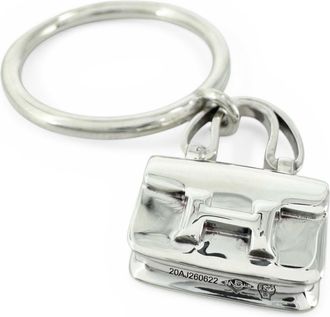 Herm&egrave;s Silver Silver 925 Band Ring (Pre-Owned)