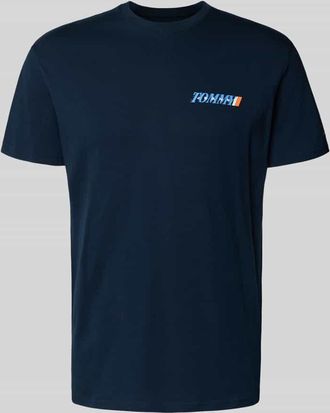 Tommy Jeans Regular Fit T-Shirt aus reiner Baumwolle in Marine, Gr&ouml;&szlig;e XXL