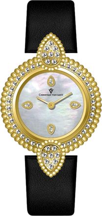 Christian Van Sant Womens Silver Roud 23mm