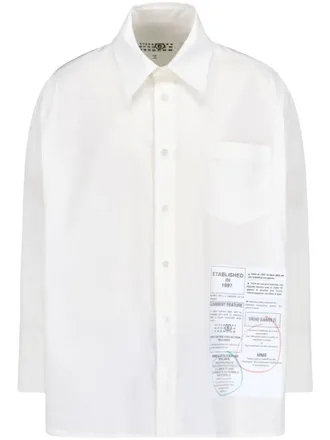 Maison Margiela cotton shirt - White