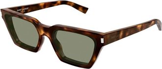Saint Laurent SL 633 CALISTA 003 Womens Sunglasses Tortoiseshell Size 57 - Free RX Lenses - Free RX Lenses