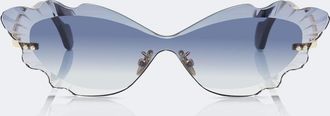 Aquazzura Palm Beach cat-eye sunglasses