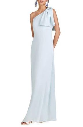 Sachin & Babi Chelsea One-Shoulder Gown in Ice Blue at Nordstrom Rack, Size 0
