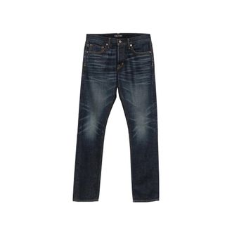 Tom Ford Belt-loop Logo-patch Jeans
