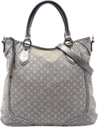 Louis Vuitton Bolsa Tote Angele Pre-owned - Pre-owned - Mujer - Gris - ONE SIZE