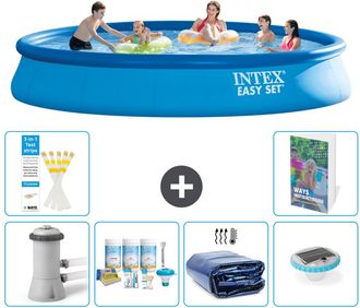 Intex Piscina Easy Set Redonda - 457x84 Cm - 7-piezas S228