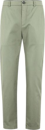 Department Five Slimme Crop Piquet Broek - Heren - Chinos - Groen - W33 - Broeken