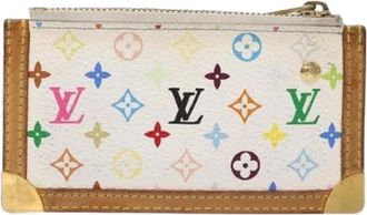 Louis Vuitton Pre-owned Wallets, female, Multicolor, Size: ONE SIZE Pre-owned Canvas Wallet