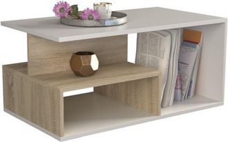 Topeshop Sienne Modern coffee table living room bedroom office Table top : 90x51x1,6 Height : 43 cm Minimalist design