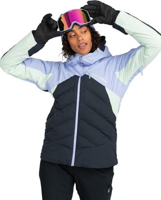Roxy Snowboardjacke ROXY Luna Frost, Damen, Gr. XS, lila (easter egg), Obermaterial:67% Microfaser, 33% Microfaser;, Jacken Snowboardjacke