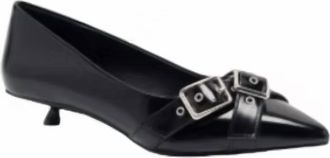 Free People Womens So 90S Kitten Heel In Black
