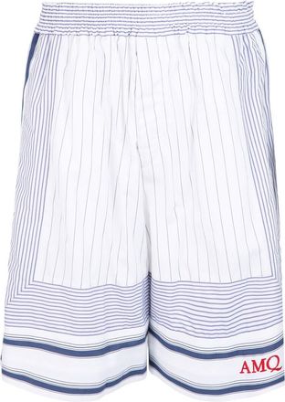 Alexander McQueen Alexander Mcqueen Striped Bermuda Shorts
