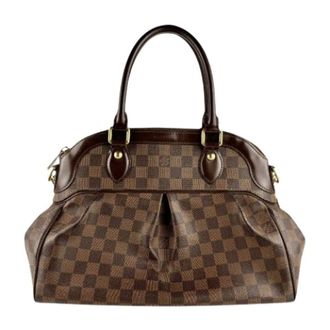 Louis Vuitton Pre-owned Handbags, female, Brown, Size: ONE SIZE Pre-owned Vintage Canvas Handbag