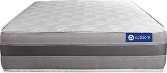 Actisom Colchón blanco con espuma viscoelástica 90 x 180