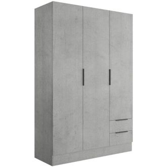 Composad Composad - armadio espresso 3 ante 120X47XH184CM cemento
