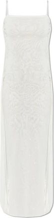 Jacquemus Plumetis Jurk - Dames - Maxi kleedjes - Wit - S - Kleedjes