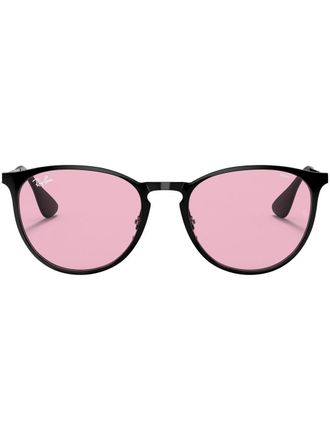 Ray-Ban Occhiali da sole tondi Erika - Nero
