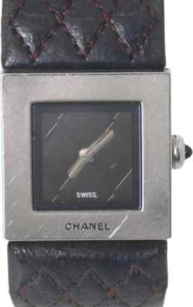 Chanel Pre-owned Watches, female, Black, Size: ONE SIZE Pre-owned Lace Watch