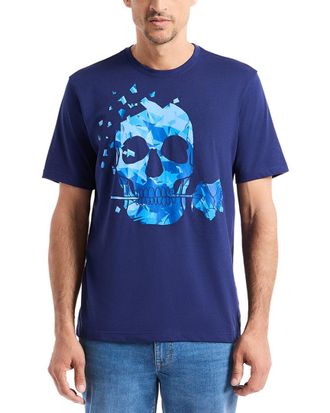 Robert Graham Tile Skull Knit T-Shirt