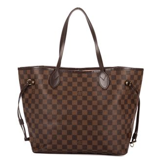 Louis Vuitton Pre-owned Womens Neverfull MM Shoulder Bag - Brown - One Size